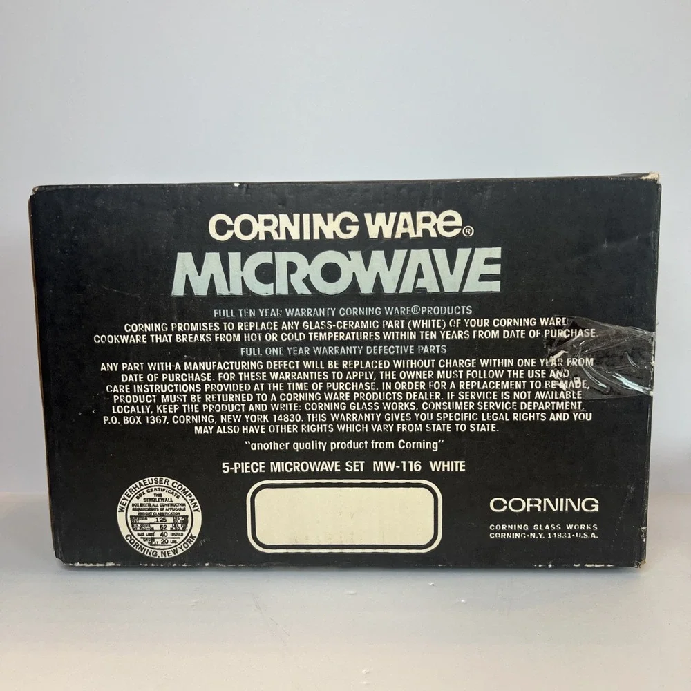 Vintage Corning Ware MW-116 Grab-It P-150-B Sidekick P-140-B 4pc Set USA READ